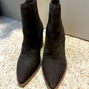 Steve Madden Dark Brown Booties 6.5